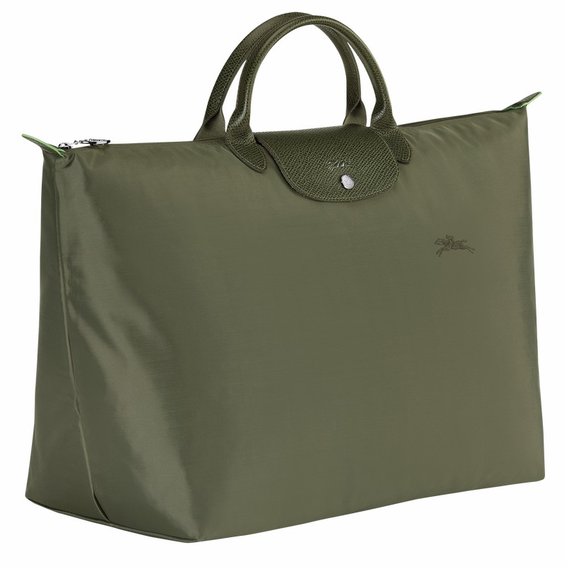 Longchamp Le Pliage Green S Travel bag - Recycled canvas Green USA | L1624919479-