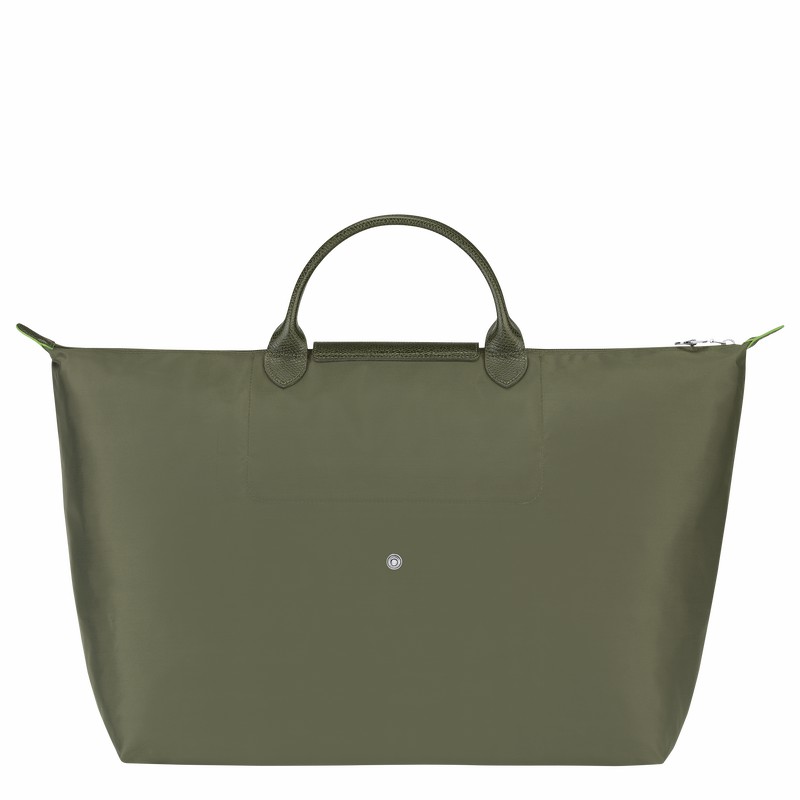 Longchamp Le Pliage Green S Travel bag - Recycled canvas Green USA | L1624919479-