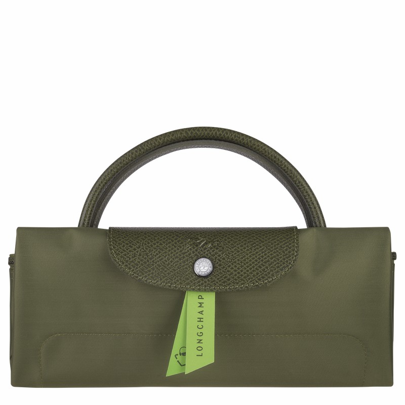 Longchamp Le Pliage Green S Travel bag - Recycled canvas Green USA | L1624919479-