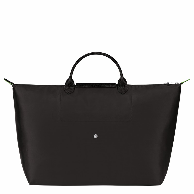 Longchamp Le Pliage Green S Travel bag - Recycled canvas Black USA | L1624919001