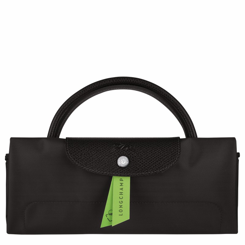 Longchamp Le Pliage Green S Travel bag - Recycled canvas Black USA | L1624919001