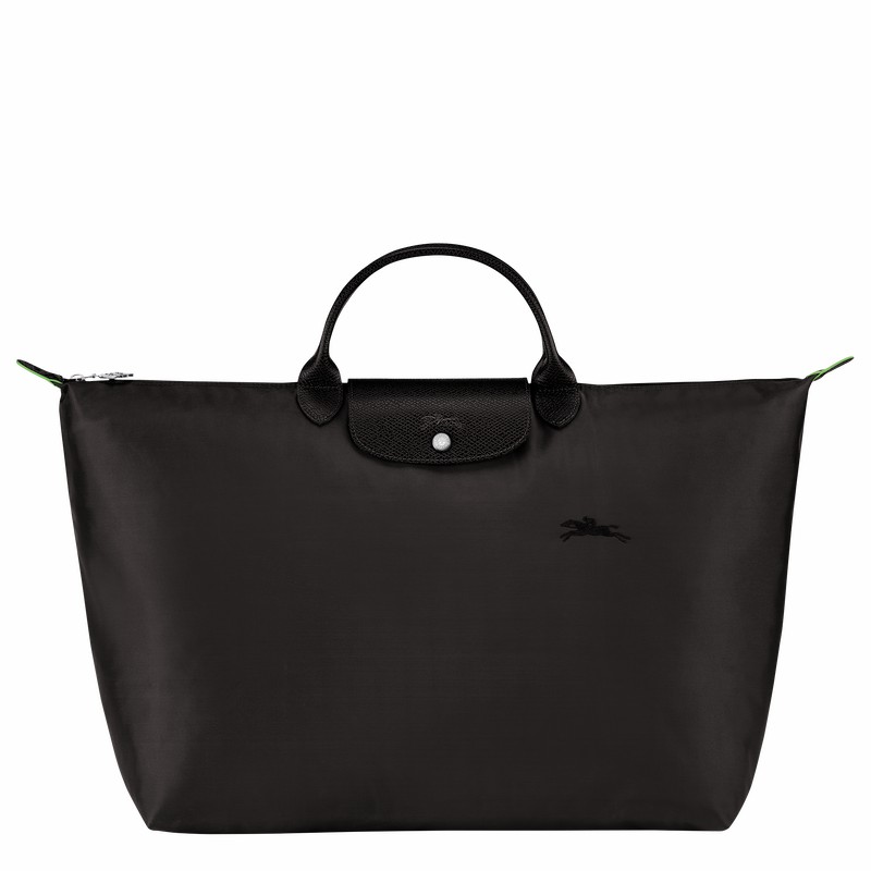 Longchamp Le Pliage Green S Travel bag - Recycled canvas Black USA | L1624919001