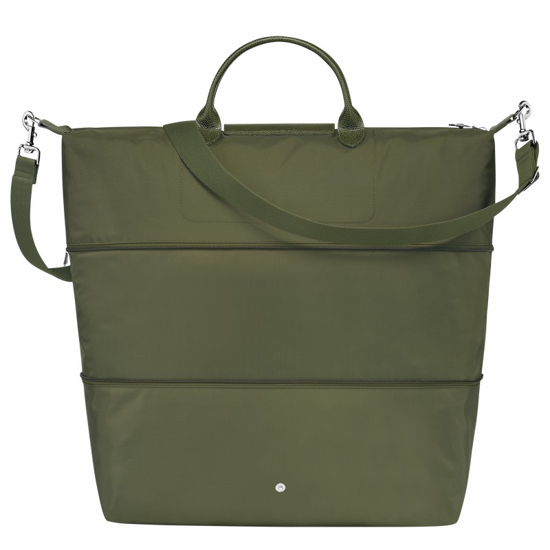 Longchamp Le Pliage Green Travel bag expandable - Recycled canvas Green USA | L1911919479-