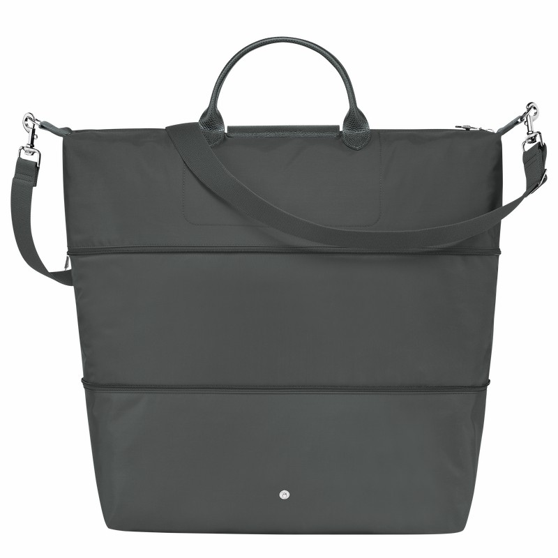 Longchamp Le Pliage Green Travel bag expandable - Recycled canvas Deep Grey USA | L1911919P66-