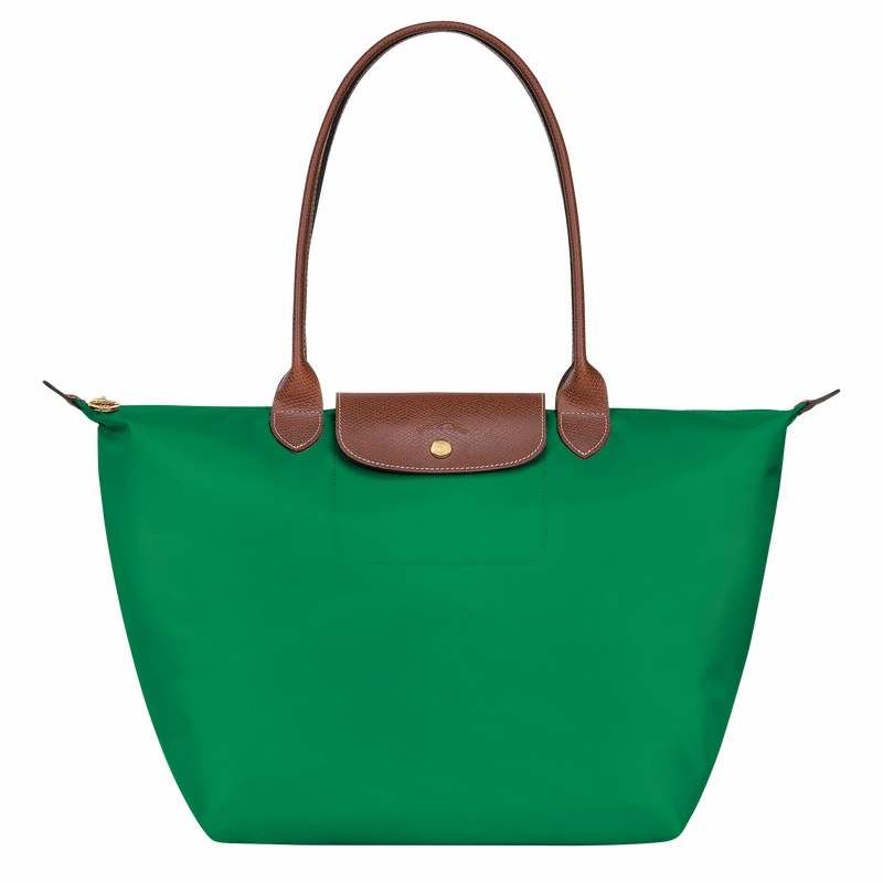 Longchamp Le Pliage Original L Tote bag - Recycled canvas Green USA | L1899089P88