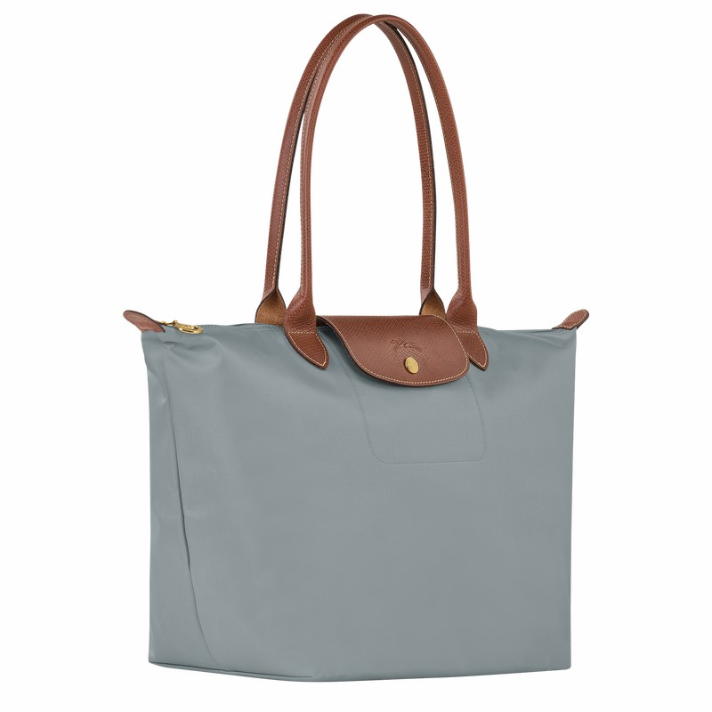 Longchamp Le Pliage Original L Tote bag - Recycled canvas Grey USA | L1899089P80