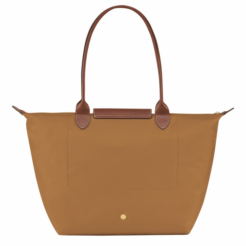 Longchamp Le Pliage Original L Tote bag - Recycled canvas Khaki USA | L1899089P86