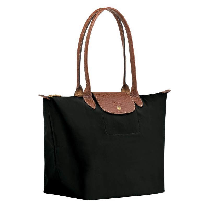 Longchamp Le Pliage Original L Tote bag - Recycled canvas Black USA | L1899089001