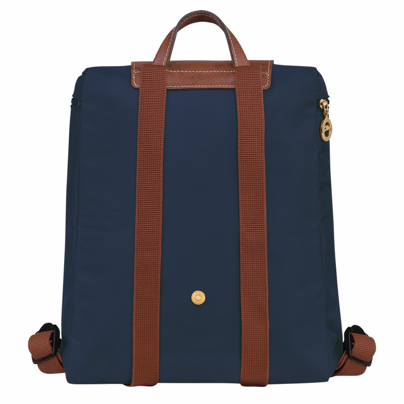 Longchamp Le Pliage Original M Backpack - Recycled canvas Navy USA | L1699089P68