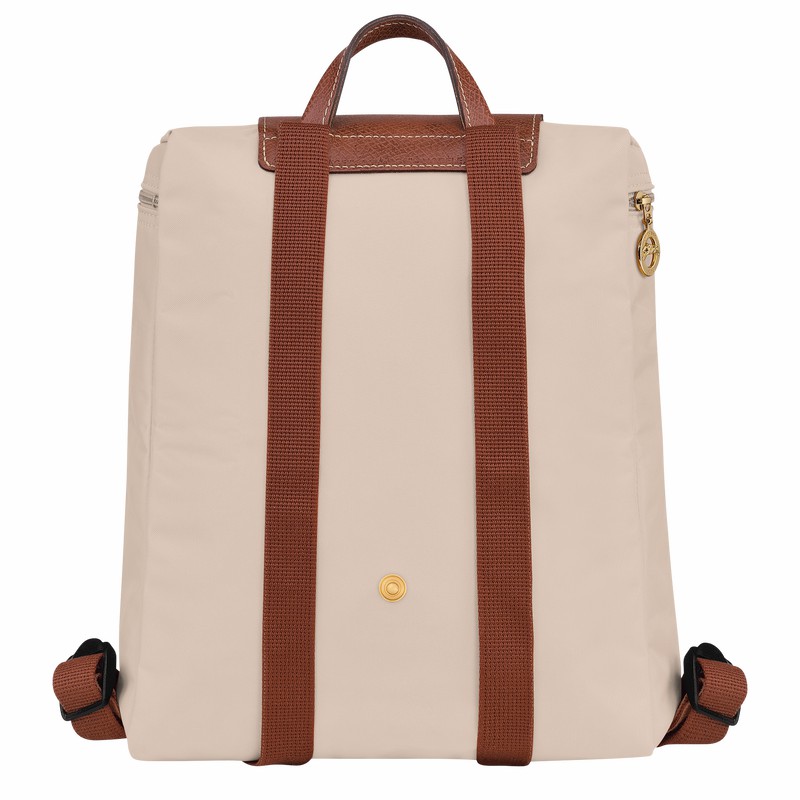 Longchamp Le Pliage Original M Backpack - Recycled canvas White USA | L1699089P71