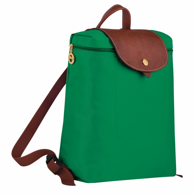 Longchamp Le Pliage Original M Backpack - Recycled canvas Green USA | L1699089P88-