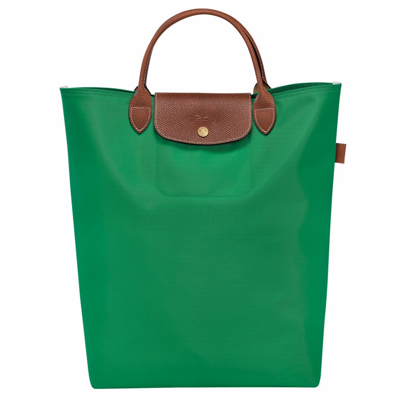 Longchamp Le Pliage Original M Tote bag - Canvas Green USA | 10168089P88-