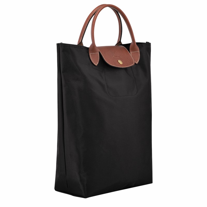 Longchamp Le Pliage Original M Tote bag - Canvas Black USA | 10168089001-