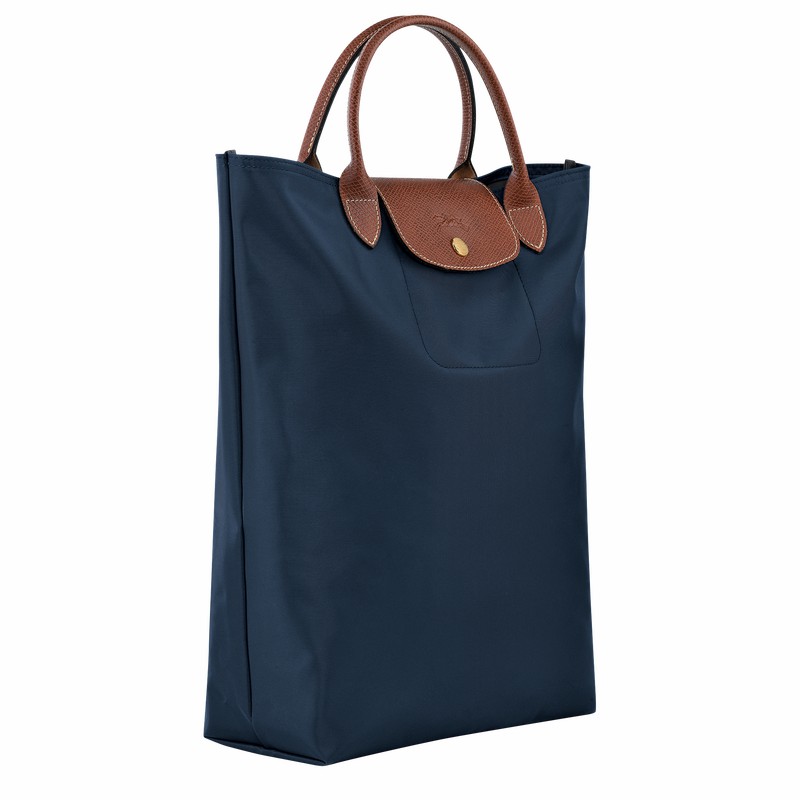 Longchamp Le Pliage Original M Tote bag - Canvas Navy USA | 10168089P68-