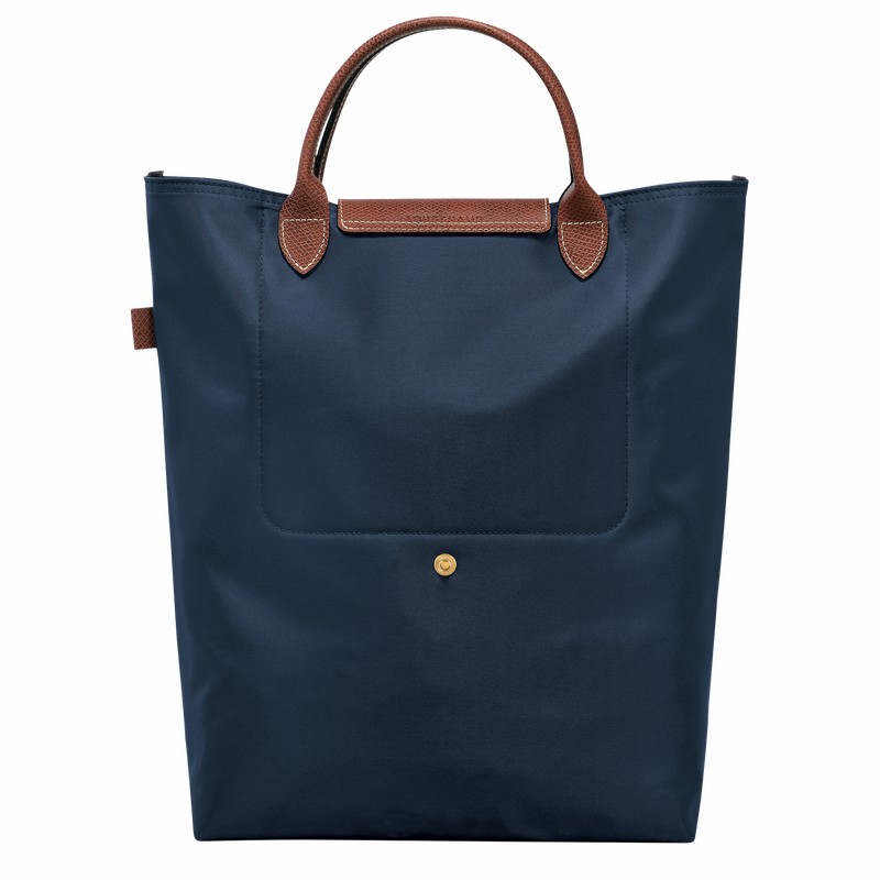 Longchamp Le Pliage Original M Tote bag - Canvas Navy USA | 10168089P68-