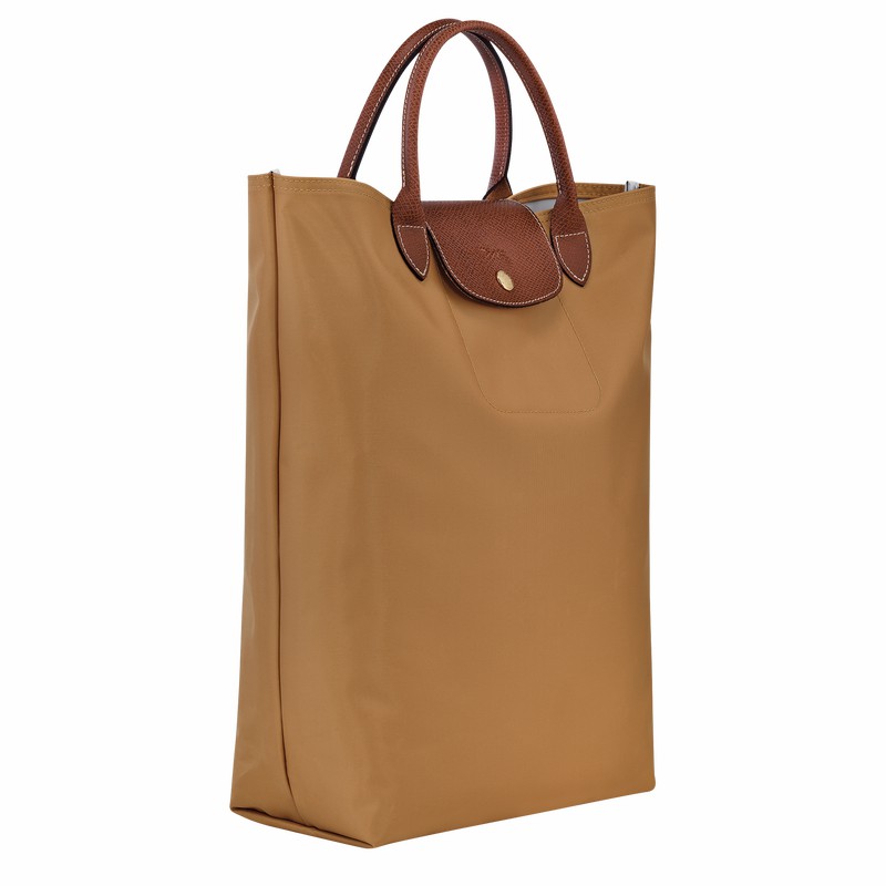 Longchamp Le Pliage Original M Tote bag - Canvas Khaki USA | 10168089P86-