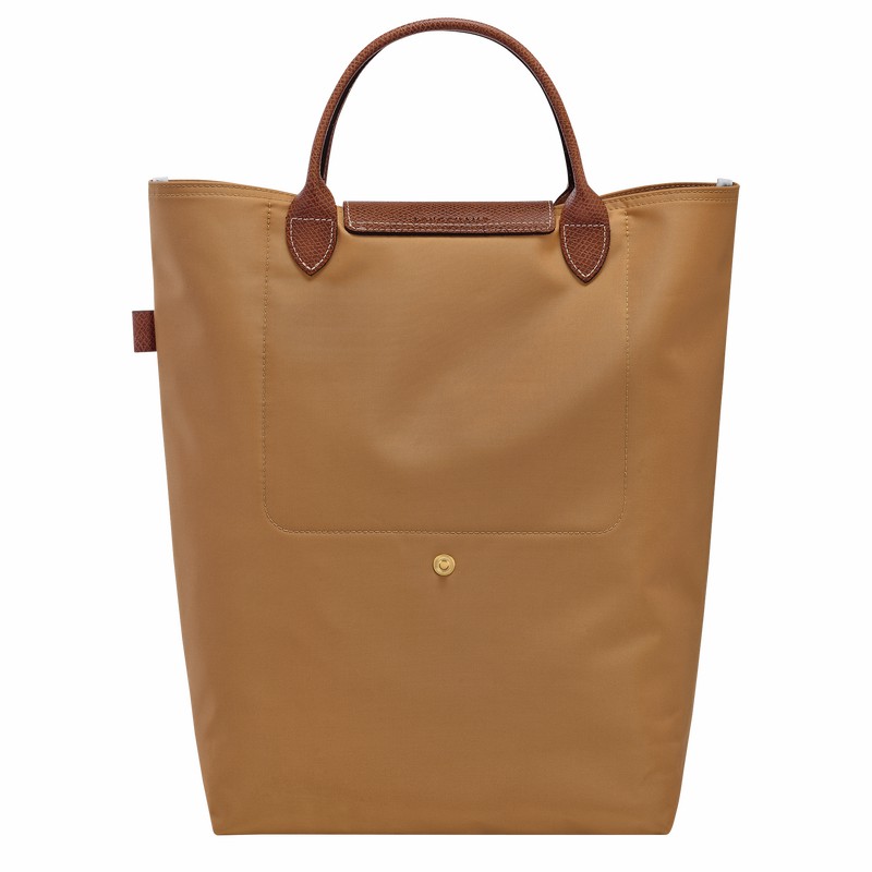 Longchamp Le Pliage Original M Tote bag - Canvas Khaki USA | 10168089P86-