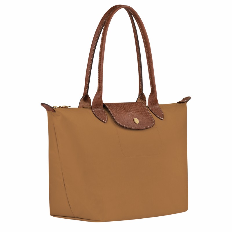 Longchamp Le Pliage Original M Tote bag - Recycled canvas Khaki USA | L2605089P86