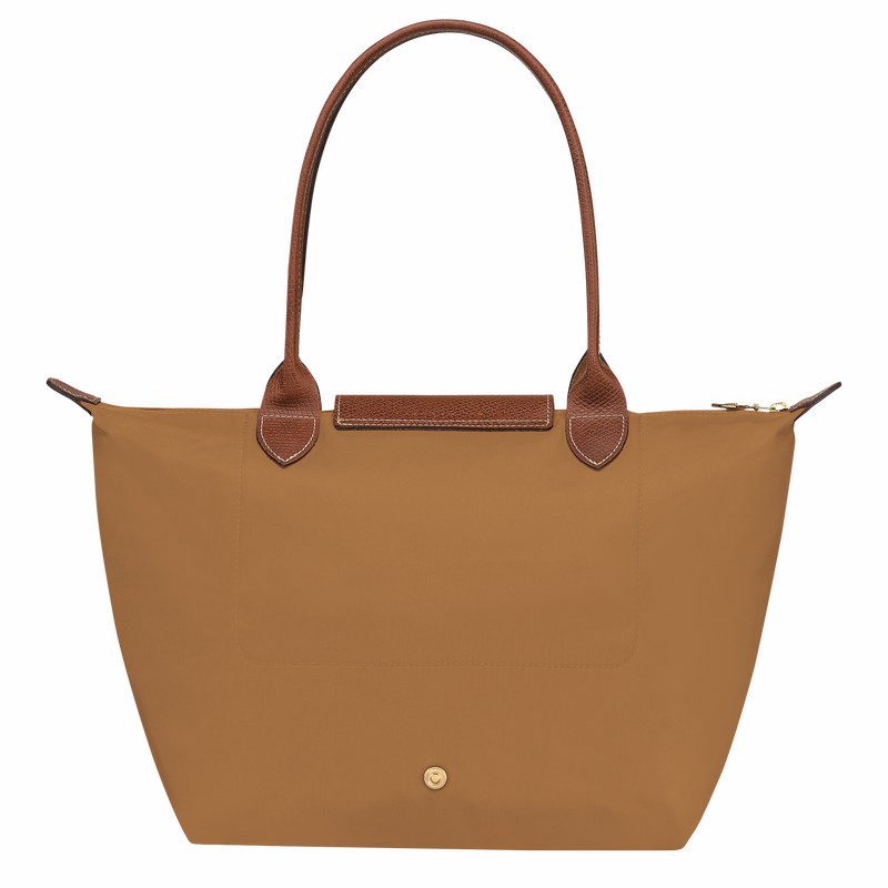 Longchamp Le Pliage Original M Tote bag - Recycled canvas Khaki USA | L2605089P86