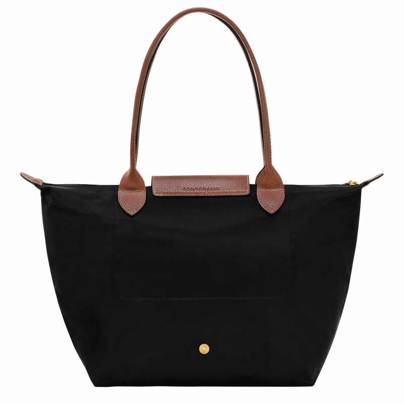 Longchamp Le Pliage Original M Tote bag - Recycled canvas Black USA | L2605089001