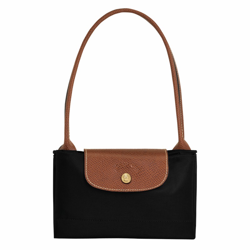 Longchamp Le Pliage Original M Tote bag - Recycled canvas Black USA | L2605089001