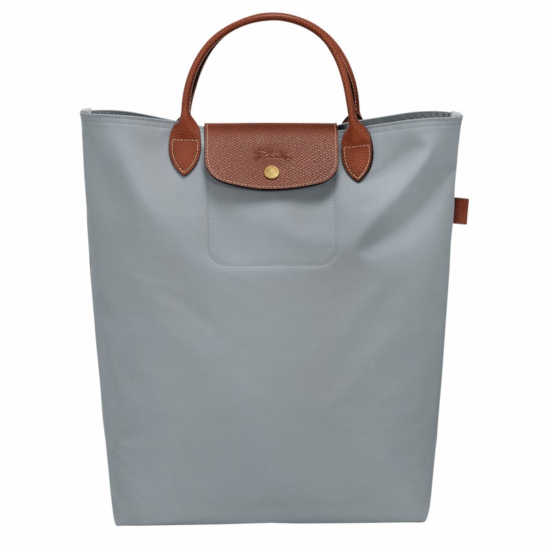 Longchamp Le Pliage Original M Tote bag - Canvas Grey USA | 10168089P80-