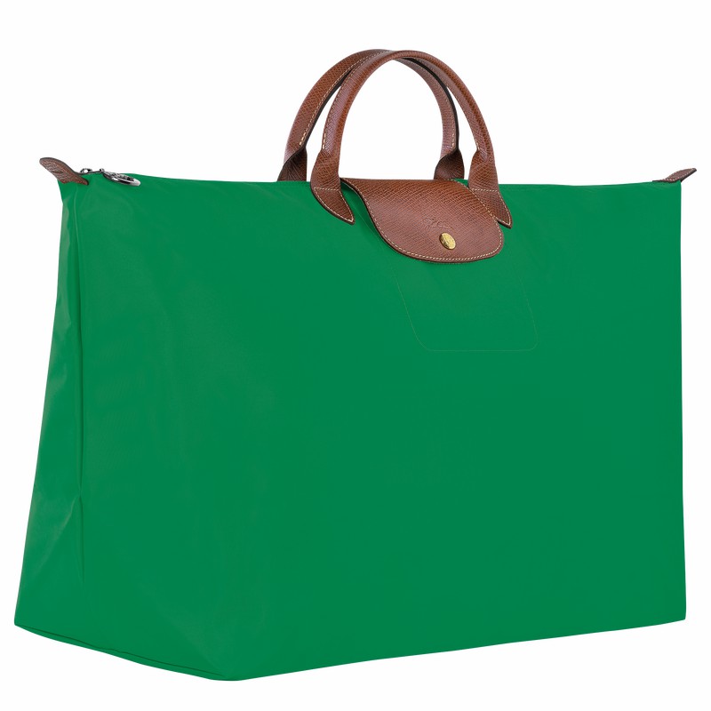 Longchamp Le Pliage Original M Travel bag - Recycled canvas Green USA | L1625089P88-