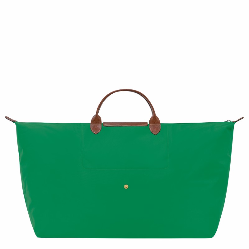 Longchamp Le Pliage Original M Travel bag - Recycled canvas Green USA | L1625089P88-