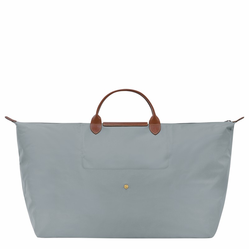 Longchamp Le Pliage Original M Travel bag - Recycled canvas Grey USA | L1625089P80-