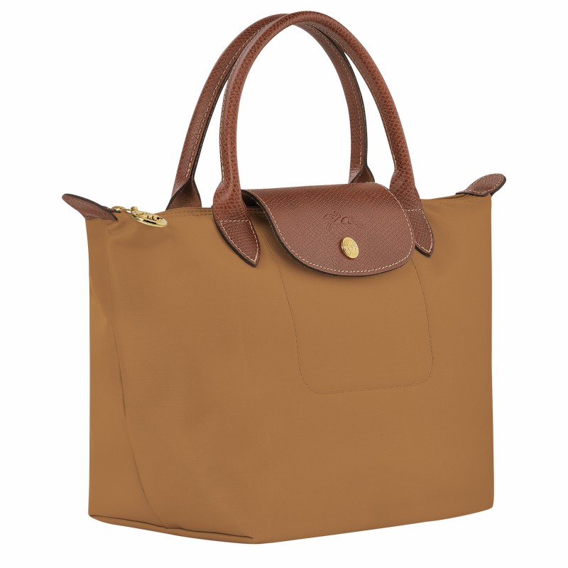 Longchamp Le Pliage Original S Handbag - Recycled canvas Khaki USA | L1621089P86