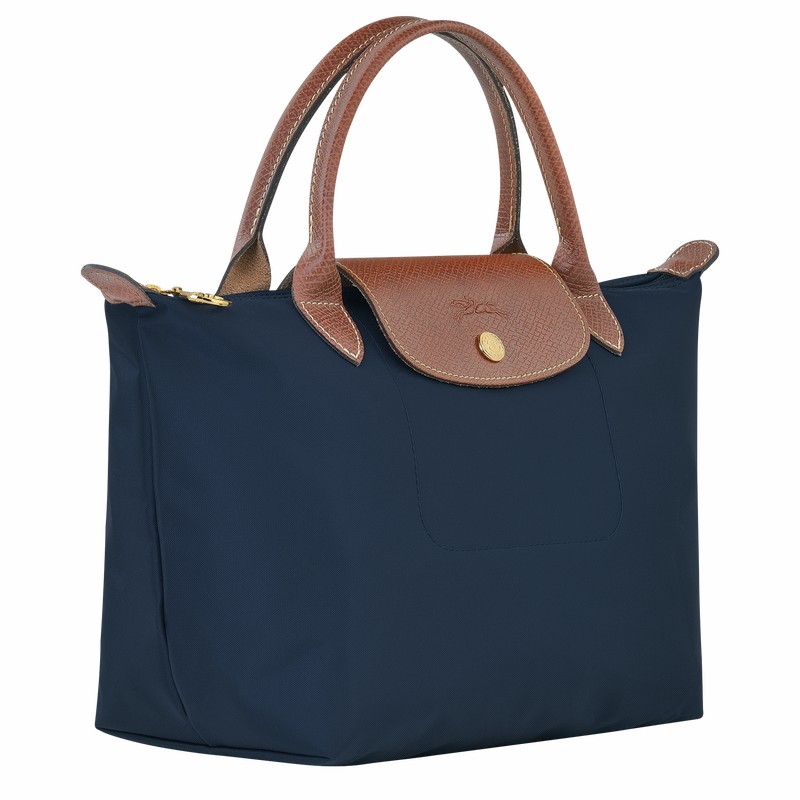 Longchamp Le Pliage Original S Handbag - Recycled canvas Navy USA | L1621089P68