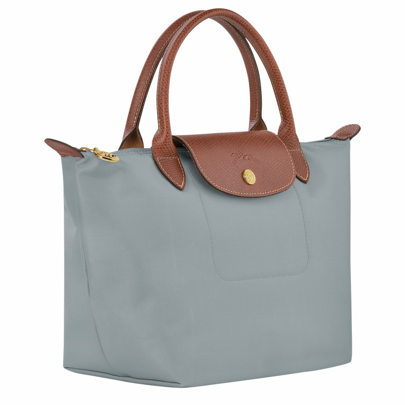 Longchamp Le Pliage Original S Handbag - Recycled canvas Grey USA | L1621089P80