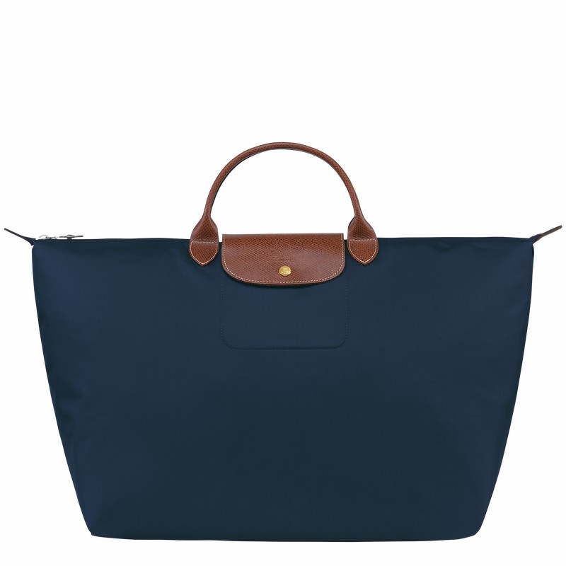 Longchamp Le Pliage Original S Travel bag - Recycled canvas Navy USA | L1624089P68-