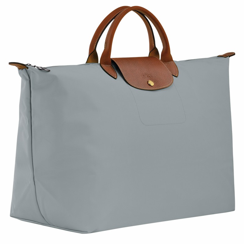 Longchamp Le Pliage Original S Travel bag - Recycled canvas Grey USA | L1624089P80-