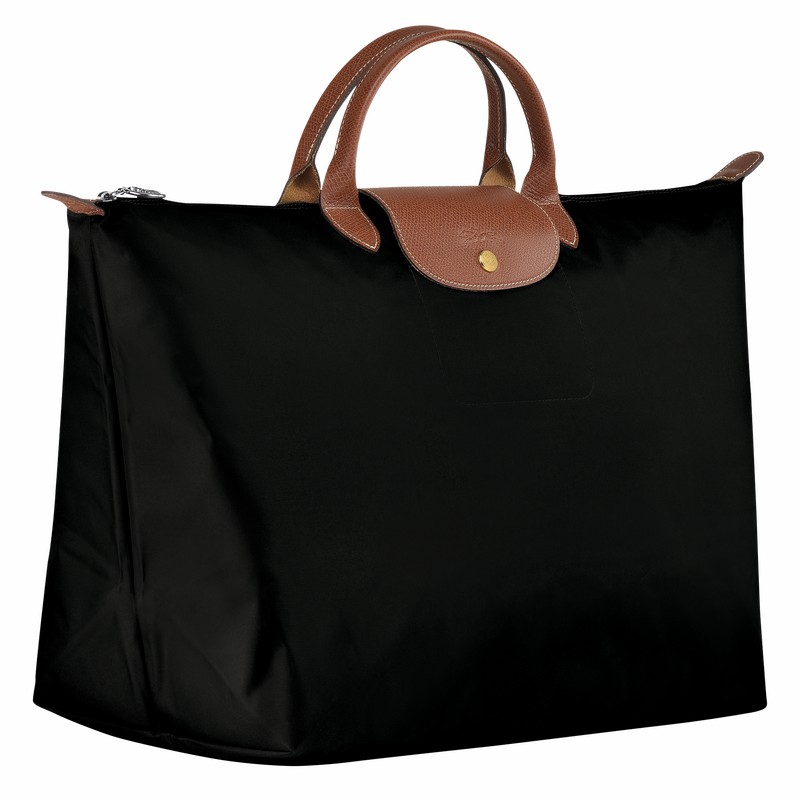 Longchamp Le Pliage Original S Travel bag - Recycled canvas Black USA | L1624089001-