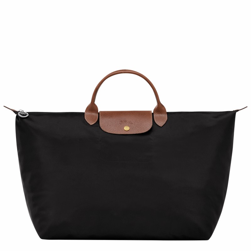 Longchamp Le Pliage Original S Travel bag - Recycled canvas Black USA | L1624089001-