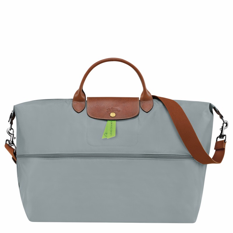 Longchamp Le Pliage Original Travel bag expandable - Recycled canvas Grey USA | L1911089P80-