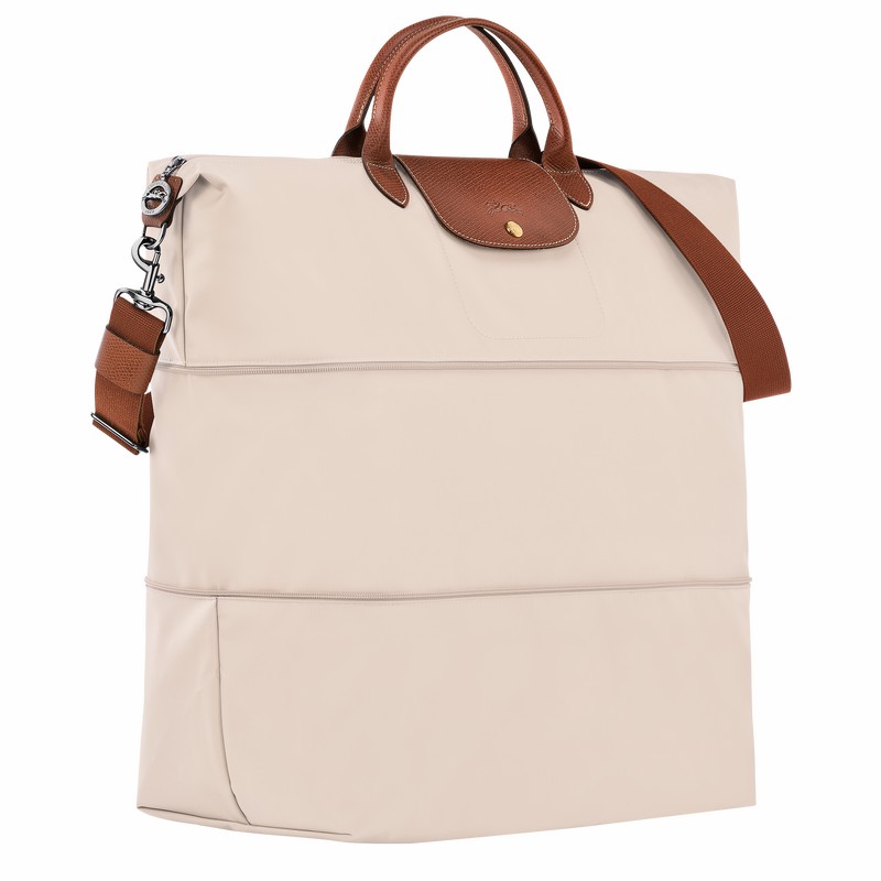 Longchamp Le Pliage Original Travel bag expandable - Recycled canvas White USA | L1911089P71