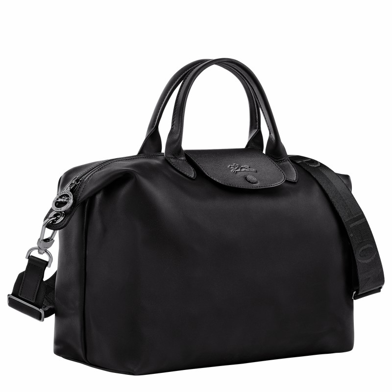 Longchamp Le Pliage Xtra L Handbag - Leather Bag Black | 10201987001