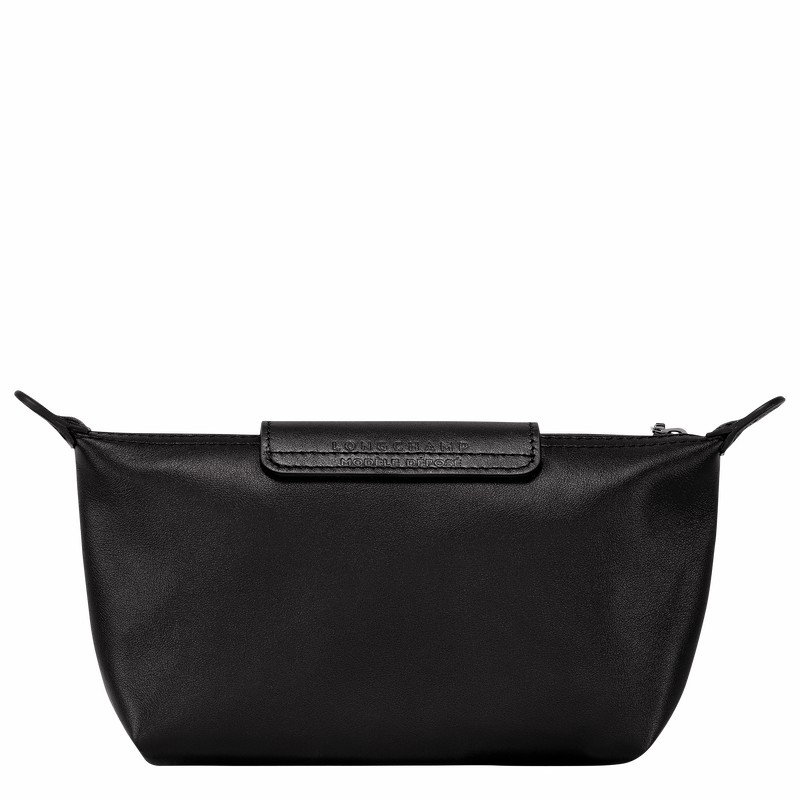 Longchamp Le Pliage Xtra Pouch - Leather Black USA | 34174987001-