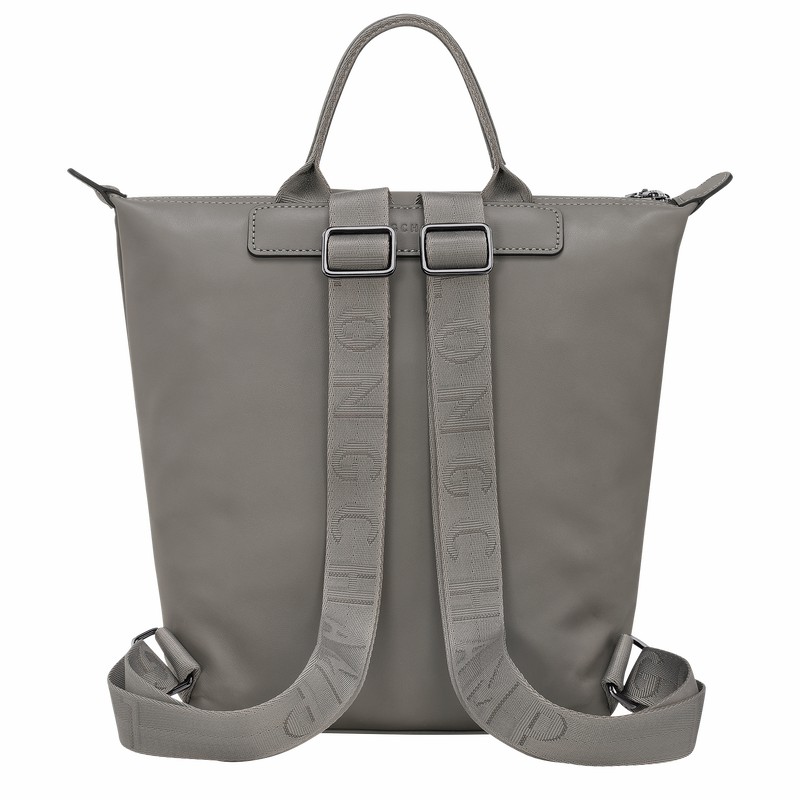 Longchamp Le Pliage Xtra S Backpack - Leather Grey USA | 10209987P55-