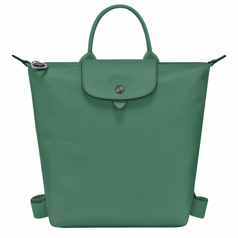 Longchamp Le Pliage Xtra S Backpack - Leather Olive USA | 10209987D90