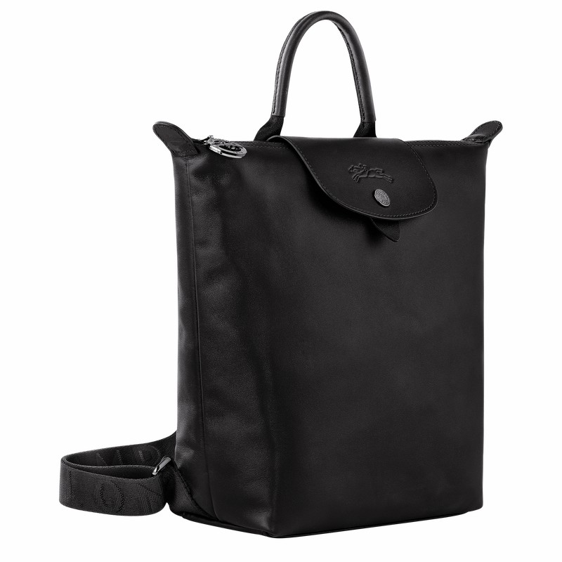 Longchamp Le Pliage Xtra S Backpack - Leather Black USA | 10209987001