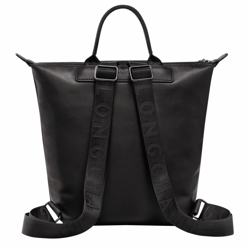 Longchamp Le Pliage Xtra S Backpack - Leather Black USA | 10209987001