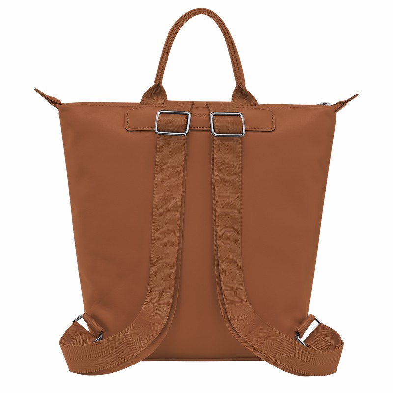 Longchamp Le Pliage Xtra S Backpack - Leather Brown USA | 10209987504-