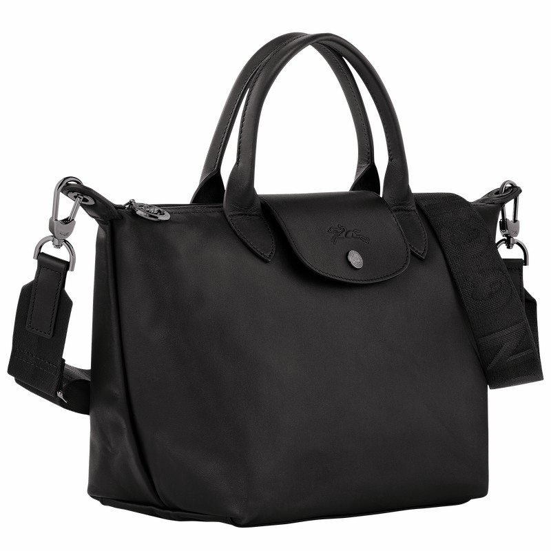 Longchamp Le Pliage Xtra S Handbag - Leather Bag Black | L1512987001