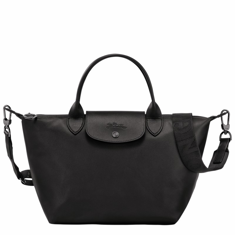 Longchamp Le Pliage Xtra S Handbag - Leather Bag Black | L1512987001