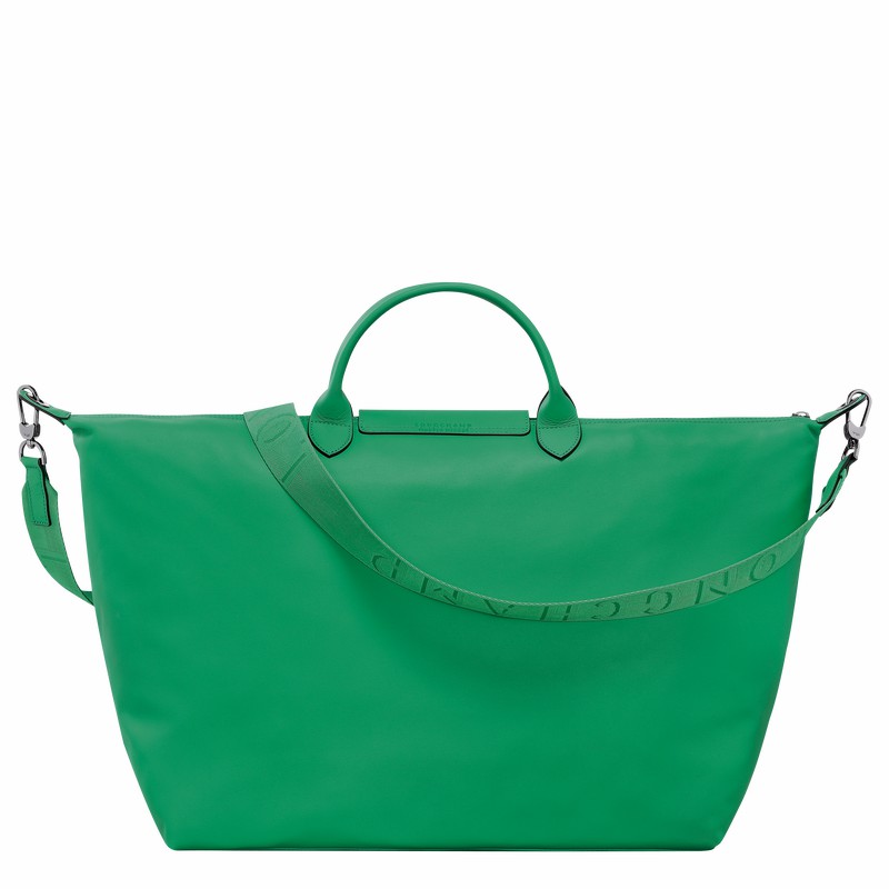 Longchamp Le Pliage Xtra S Travel bag - Leather Green USA | L1624987249-