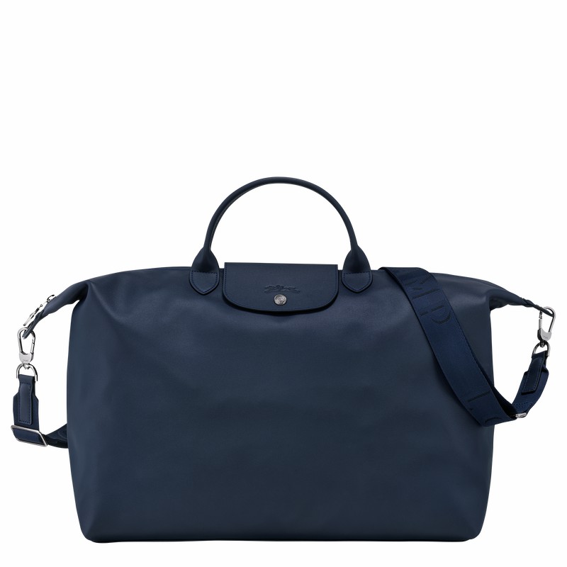 Longchamp Le Pliage Xtra S Travel bag - Leather Navy USA | L1624987556-