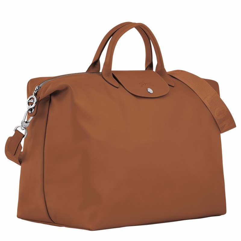 Longchamp Le Pliage Xtra S Travel bag - Leather Brown USA | L1624987504-